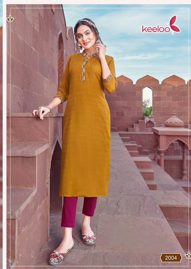 Keeloo Rosie Vol 2 Ethnic Wear Wholesale Designer Kurtis Catalog